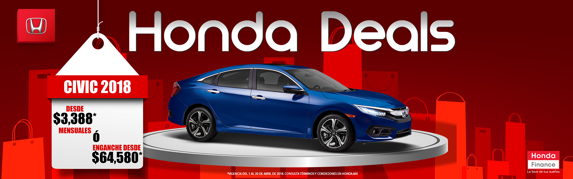 Promociones HONDA 2018